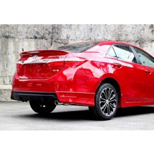 Tuning Vadisi Toyota Corolla Arka Flap + Orta Difüzör Boyasız 2013-2018 Arası