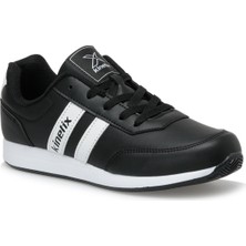 Kinetix Reeds Pu 2pr Sneaker Siyah Nefes Alabilir Yapı Koşu ve Yürüyüş İçin İdeal