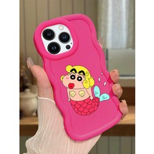 HONTINGA iPhone 13 Pro Max Uyumlu Kılıf Düşüme Önleyici Basitlik Anti Düşme Kamera Koruyucu Basit Kırmızı Yumuşak Silikon Couple Telefon Kılıfı Yaratıcı Desen K9-0104