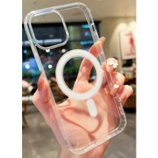 Blue Team Iphone 15 Pro Max Uyumlu Magsafeli Şeffaf Kılıf