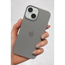 Iphone 15 Uyumlu Kılıf Logolu Lansman Soft Yumuşak Içi Kadife Silikon Kapak