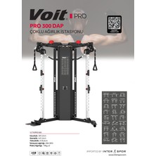 Voit Pro 300 Dap Dual Cable Istasyonu