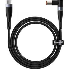 Marsilyan Baseus Zinc Manyetik Type-C To Dc Round (79X55MM) Lenovo Laptop Şarj Kablosu 100W 2m