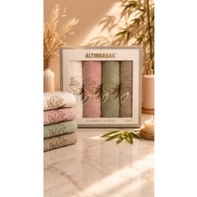 Altınbaşak Bambu 4´lü 50X90 El Havlusu Helena