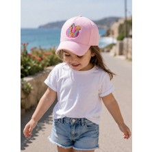 Baby Hola 1-3 Yaş 48CM Kız Çocuk Yazlık Desenli Ayarlanabilir Şapka Kep Y2310004