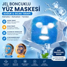 Als Yüz Için Soğuk Terapi Maskesi – Jel Boncuklu Buz Maskesi | Göz Altı Şişlik Giderici ve Ferahlatıcı Yüz Bakım Maskesi
