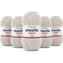 Lanaprime Şönil Kadife İplik (Chenille Classic) Amigurumi ipi - 5 Yumak - 509 Taş
