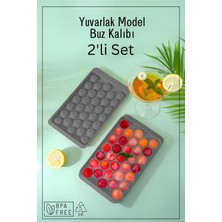 Empressco Çok Bölmeli Yuvarlak Buz Kalıbı, Serinlik Için Pratik ve Şık Tasarım