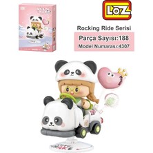 Loz Block Oyuncak Panda Sallanan Sürüş 188 Parça LZ-4307