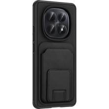 Mobify Redmi Note 15 4g Kılıf Tpu Malzemeli ve Deri Dokulu Şık Nexacard Premium Kapak
