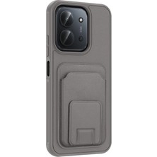 Mobify Redmi 15C Kılıf Tpu Malzemeli ve Deri Dokulu Şık Nexacard Premium Kapak