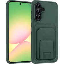 Royal Case Samsung Galaxy A56 Kılıf Kartlıklı ve Deri Dokulu Şık Apexwallet Premium Kapak Ryc/bikart