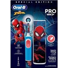 Oral-B Vitality Pro Kids 3+ Spider-Man Elektrikli Diş Fırçası