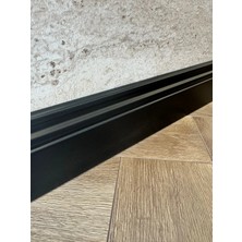 Pasha Dekor 10 cm Yalı Serisi Bute Siyah Pvc Süpürgelik