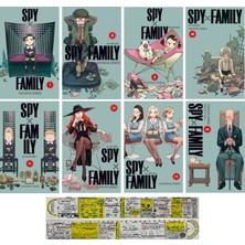 Gerekli Şeyler Yayıncılık Spy x Family 7-8-9-10-11-12-13-14. Ciltler Manga Seti (Manga Ayracı ve Özel Cetvel Hediyeli)