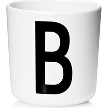 Design Letters Çıkarılabilir Kulplu Ecozen Bardak, B Harfi