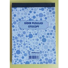 Deftersan Gider Pusulası Otokopili 12 Adet