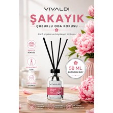Şakayık Çiçeği Çubuklu Oda Kokusu Esansiyel Uçucu Yağ 50ml
