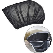 Marsilyan Ally Araba Yan Cam Perdesi Sineklik Örtü Kılıf Polyester Malzeme 100x50 cm