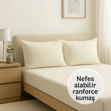 Maxx Buenos 2’li Yastık Kılıfı %100 Pamuk Ranforce 50X70 cm – Beyaz
