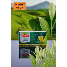 Çaykur Herdem Sade Yeşilçay Bardak Poşet 40 gr x 4 Adet Kutu Içi 25'li
