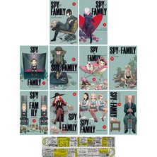 Gerekli Şeyler Yayıncılık Spy x Family 5-6-7-8-9-10-11-12-13-14. Ciltler Manga Seti (Manga Ayracı ve Özel Cetvel Hediyeli)