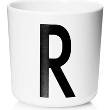 Design Letters Melamin Bardak, R Harfi
