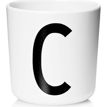 Design Letters Çıkarılabilir Kulplu Ecozen Bardak, C Harfi