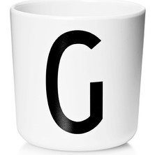 Design Letters Çıkarılabilir Kulplu Ecozen Bardak, G Harfi