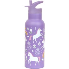 A Little Lovely Company Termos Pipetli Suluk, Unicorn Dreams (500 Ml)
