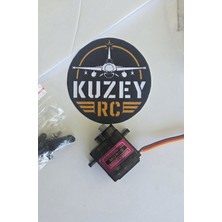 Kuzey Hobi MG90S Metal Dişli Mikro Servo Motor - Rc Drone Uçak Uyumlu
