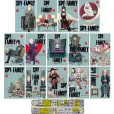 Gerekli Şeyler Yayıncılık Spy x Family 1-2-3-4-5-6-7-8-9-10-11-12-13-14. Ciltler Manga Seti (Manga Ayracı ve Özel Cetvel Hediyeli)