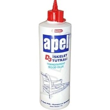 Apel D3 Şeffaf Iskelet Tutkalı 700 gr Yüksek Viskoziteye Sahip Ahşap Yapıştırıcı