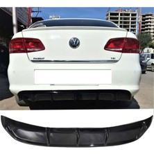 Tuning Vadisi Passat B7 Arka Difüzör 2011-2014 Arası Parlak Siyah