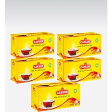 Çaykur Altın Süzen Bardak Poşet 50 gr x 5 Adet Kutu Içi 25'li Siyah Çay