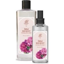 Rebul Kolonya Bouquet Buket 270 ml + 100 ml (Sprey) Bahar Kokulu 80 Derece Dökme Set