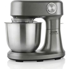 Schafer Prochef Touch 1500 W Gümüş 5 Lt Standlı Mikser 12 Kademeli Hız Ayarı ile Pratik Kullanım