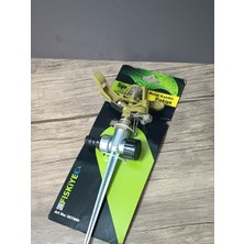 Spring Metal Kazıklı Bahçe Fıskiyesi 360° Döner Sulama Sprinkler Çim ve Bahçe Sulama Aparatı