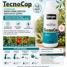 Target Tecnocop %5 Bakır (Cu) Içerikli Sıvı Bakır