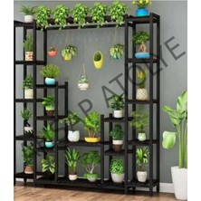 Empressco Ahşap Çiçeklik Kitaplık Saksılık Balkon ve Bahçe Standı