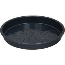 Empressco Yuvarlak Saksı Tabağı 30CM, 5'li Set, Şık ve Dayanıklı Tasarım