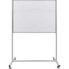 Panda Emaye Yüzey Mobil Yazı Tahtası 90X120CM Beyaz