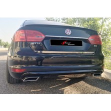 Tuning Vadisi Etta Makyajsız Egzoz Görünüm Difüzör 2010-2014 Piano Black (Boyasız Egzoz Ucu)