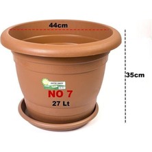 Empressco Antik Saksı 27 Litre 7 Numara, Dayanıklı ve Şık Tasarım