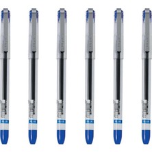 Dong-A My-Gel Mavi İğne Uçlu Kalem 0,5 mm 6'lı Set Renkli Yazım İçin Uygun