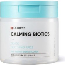 Leaders Calming Biotics Quick Soothing Pads | Hassas Ciltler İçin Yatıştırıcı Tonikli Ped | 80 Adet