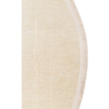Akbel Halı LIZ 02 BEIGE Q  - LIZA KILIM - Hav Toz Vermez Kaymaz Tabanlı Yıkanabilir Düz Renk Kilim