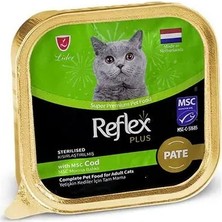 Reflex Plus Pate Msc Morina Balıklı Kısırlaştırılmış Yetişkin Kedi Maması 85 G