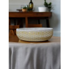 Empressco Beton Aranjman Orkide ve Bonsai Saksısı 25X8 Cm, Şık ve Dayanıklı Tasarım