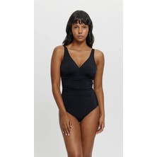D Lingerie Noire V Yaka Toparlayıcı Mayo- DM12015